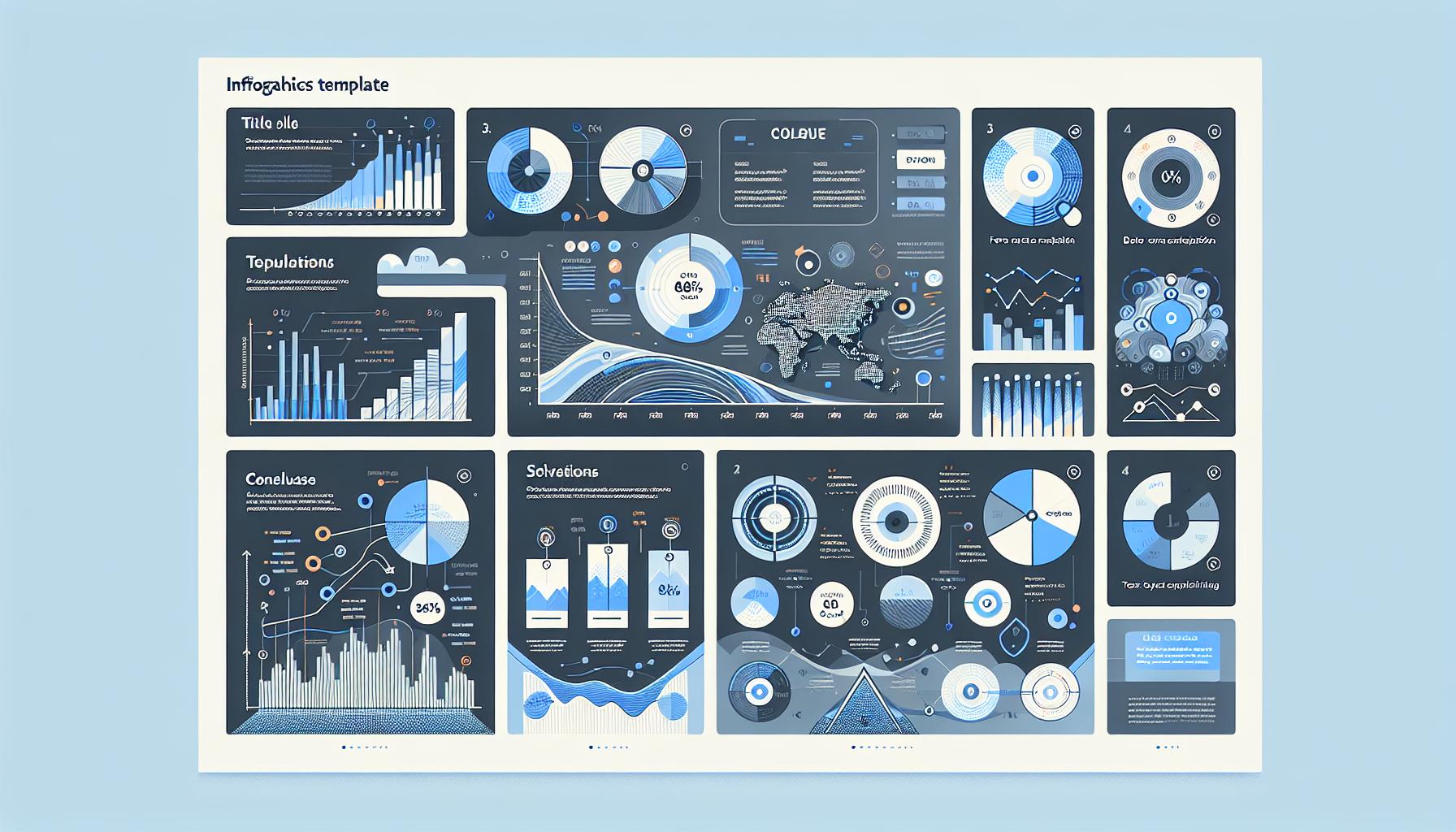 - ⁢Utilizing Data Visualization Techniques ‍in Infographic PowerPoint Templates