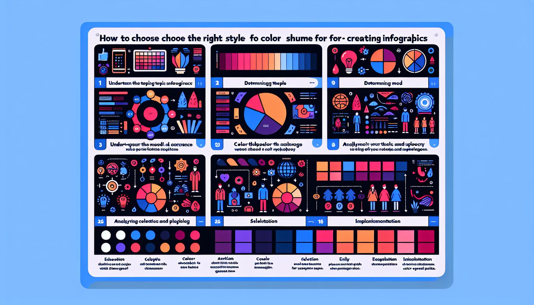 Choosing the ⁤Right Color Scheme‍ for ‌Your Infographic⁤ Stages