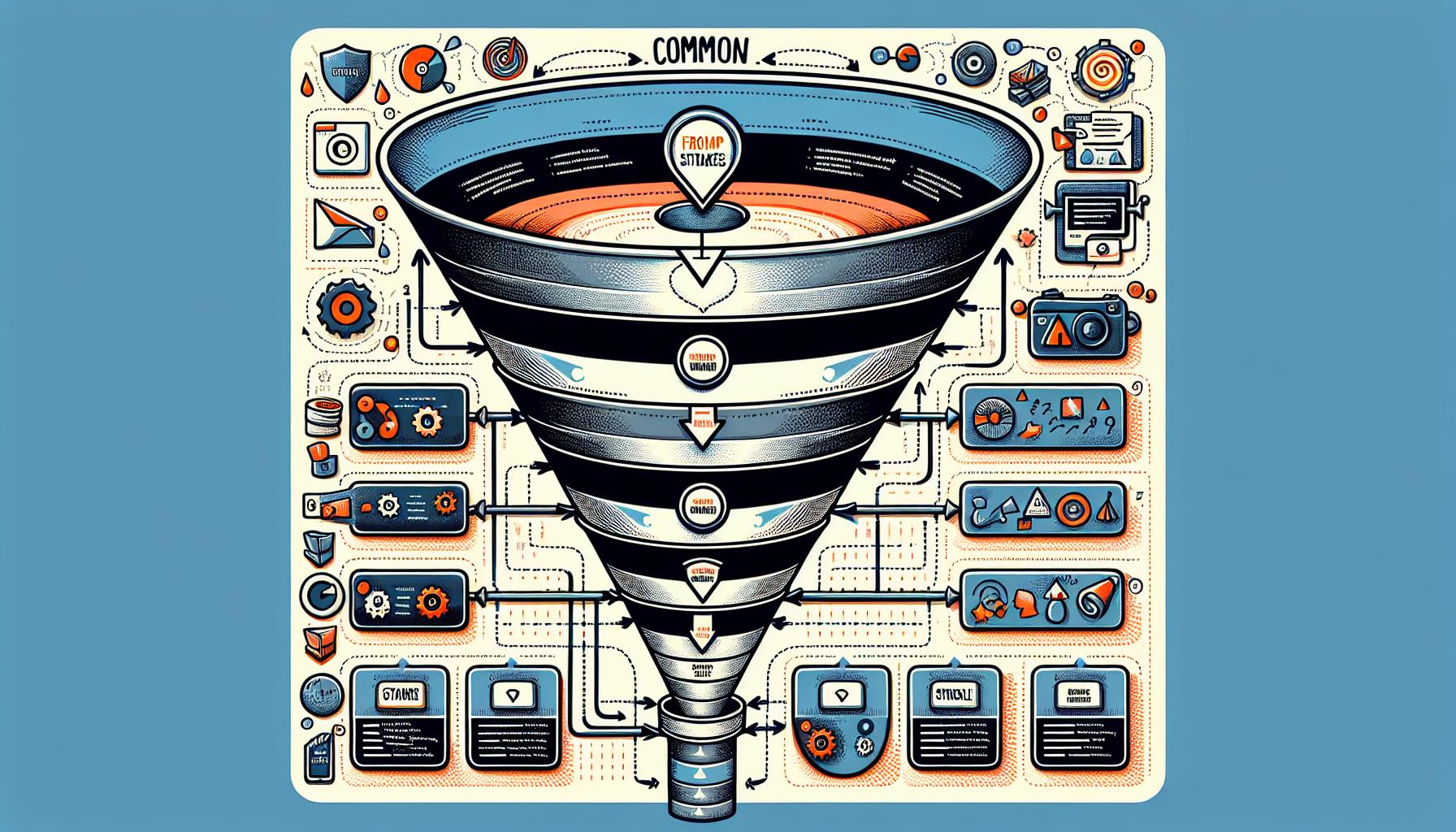 Common‍ Mistakes to Avoid‍ When ⁤Creating an Infographic Funnel Diagram