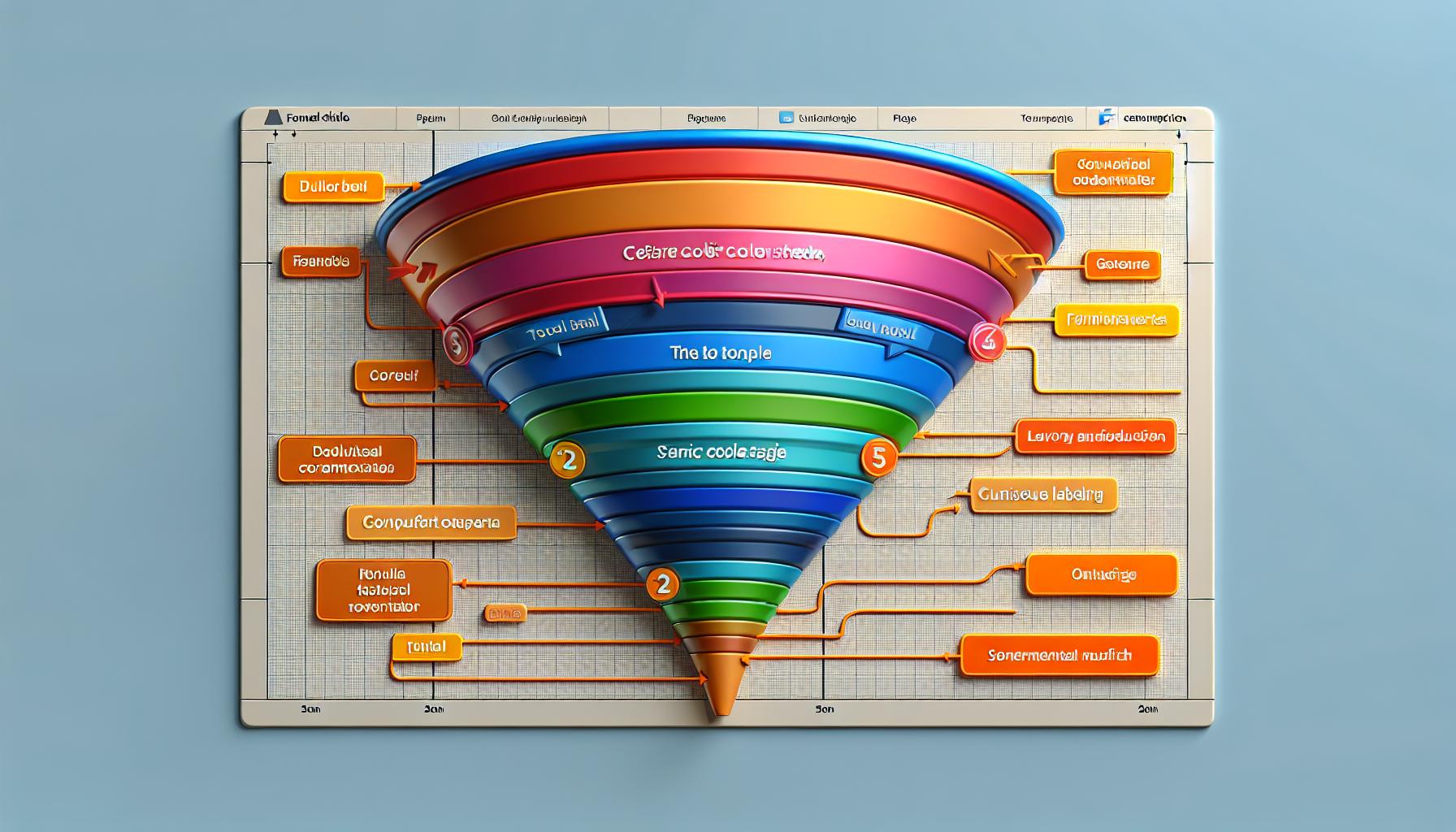 Key⁢ Considerations for ⁤Creating an Effective Horizontal Funnel ⁣Slide ⁢in PowerPoint